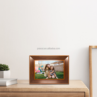 Pro bingkai foto Digital WiFi, Frameo video foto Digital Cloud pintar dapat dipasang di dinding berputar otomatis