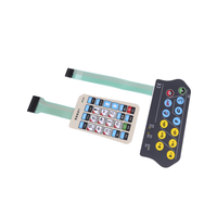 Nouvelles touches de clavier à membrane OEM au design personnalisé, interrupteurs à bouton-poussoir personnalisés, LED, longueur de câble personnalisée, PET/PC/PVC, étanche à l'eau/à la poussière