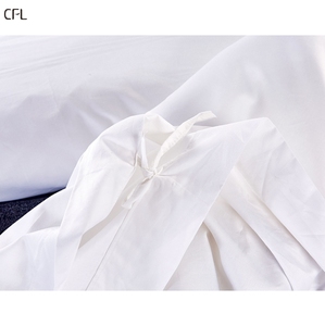 Sábanas <span class=keywords><strong>de</strong></span> algodón personalizadas para <span class=keywords><strong>cama</strong></span> <span class=keywords><strong>de</strong></span> hotel, conjunto <span class=keywords><strong>de</strong></span> almohadas y fundas <span class=keywords><strong>de</strong></span> tela <span class=keywords><strong>de</strong></span> satén blanco, edredones y fundas - Product Image 2