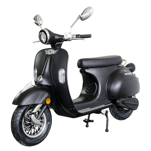 Scooter Eléctrico Vintage Verde Menta 72V 2000W, Motocicleta Retro para Adultos con Batería de Plomo-Ácido o Litio - Product Image 1
