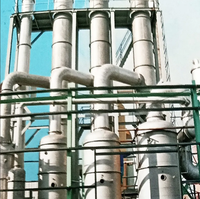 Falling-Film-Verdampfer, die in den Lebensmittel-, Chemie-, Biologie-, Milch- und Abwasserrecyclingindustrien eingesetzt werden.