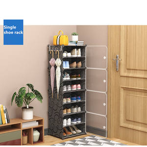 Étagère à <span class=keywords><strong>chaussures</strong></span> portable anti-poussière, armoire de rangement minimaliste moderne, montage gratuit, étagère à <span class=keywords><strong>chaussures</strong></span> - Product Image 2