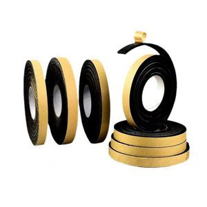 Soundproof Door Sealing Stripes Single Side Adhesive <b>Foam</b> Tape Weather Stripping EvA <b>Foam</b> Tape - Product Image 1