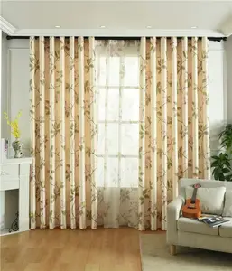 Luxury Decorative Quality Drape Blackout Fabric Curtain For Living Room Hotel Flannelette Velvet Blackout Curtains