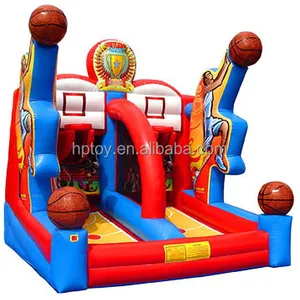 Carnaval Mini baloncesto juego gorila baloncesto inflable aros juego