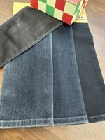 Tissu denim sergé extensible teint en fil Lizhi Factory Wholesale 62% coton 32,5% polyester 1,5% élasthanne pour garçons et filles