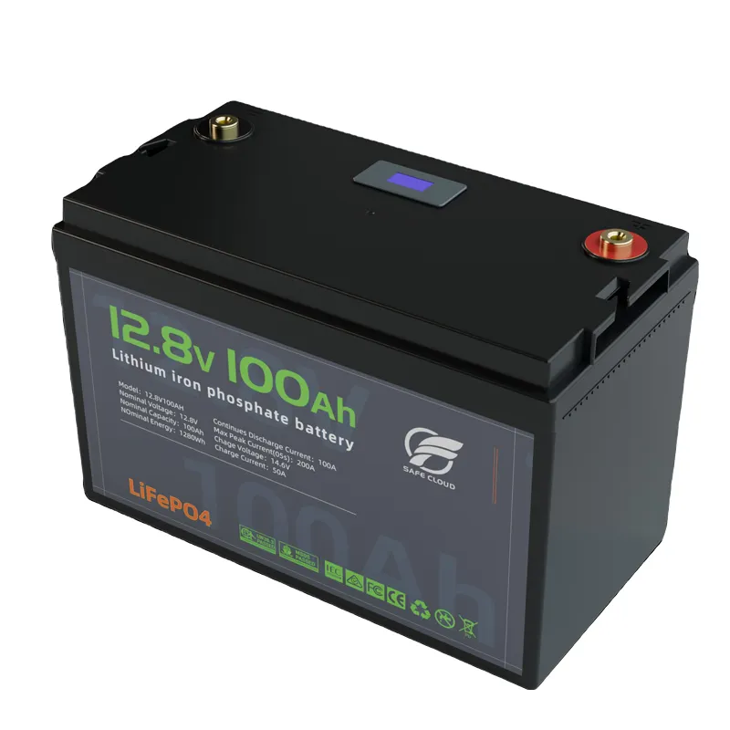 Su misura 12V lifepo4 batteria 12v 100ah 150ah 200Ah 230Ah 280Ah RV batteria solare 400Ah agli ioni di litio con BT