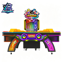 Nouvelle machine de jeu d'arcade de hockey sur air à monnayeur pour 2 joueurs avec tableau de scores électronique LED, pour sports d'intérieur en centre commercial et parc d'attractions