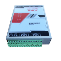 Gateway MODBUS DLT645 para Computación de Borde, Protocolo de Conversión de Servidor de Puerto Serie IEC61850, Alimentación de 24 VCC, Color Gris