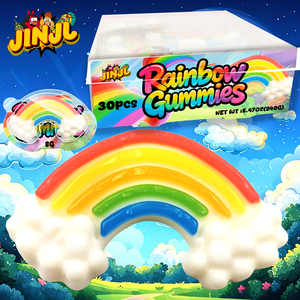 Venta al por Mayor <span class=keywords><strong>de</strong></span> Novedades 2026: Dulces, Juguetes y Bocadillos para Fiestas Infantiles; Caramelos <span class=keywords><strong>de</strong></span> Goma con Forma <span class=keywords><strong>de</strong></span> Nube Arcoíris 3D - Product Image 1