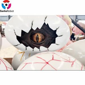 Parque Jurásico nido de <span class=keywords><strong>huevo</strong></span> de dinosaurio artificial duro dinosaurio rompecabezas <span class=keywords><strong>huevo</strong></span> molde para niños diversión interior en aeropuertos museos - Product Image 5
