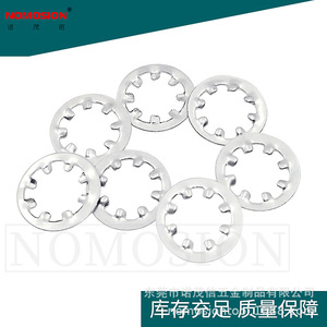Rondelle de blocage NOMOSION à dents intérieures, zinguée, impériale 1/4 pouce, norme DIN471, anneau de retenue - Product Image 1