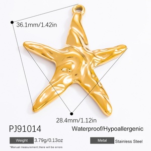 สร้อยคอทำมือสแตนเลสสตีลสำหรับผู้หญิง สีทอง 18K  จี้ห้อยแฟชั่นทันสมัย  เครื่องประดับตกแต่ง  รักษาคุณภาพได้ - Product Image 6