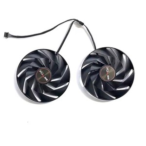 พัดลม GPU <span class=keywords><strong>RX6750</strong></span> 0.45A DC 12V 95มม. FD10015M12D 4PIN สำหรับการ์ดจอแซฟไฟร์พัลส์ AMD Radeon RX 6750 XT - Product Image 4