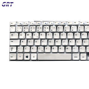 Teclado interno genuino para ordenador portátil, teclado blanco brasileño para <span class=keywords><strong>SAMSUNG</strong></span> NP270E5E NP300E5V NP350V4C <span class=keywords><strong>NP350V5C</strong></span> BR - Product Image 3