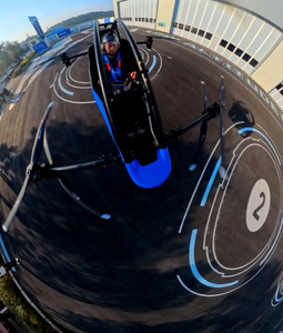 Aeronave Eléctrica EVTOL OEM de Fibra de Carbono, Monoplaza, para Pasajeros, Despegue y Aterrizaje Vertical, con Piloto Automático, para Movilidad Urbana - Product Image 3
