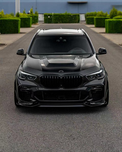 Kit carrosserie large en fibre de carbone pour BMW X5 G05 F95, état neuf, avec lèvre avant, diffuseur et spoiler en fibre de carbone, accessoire de carrosserie large - Product Image 4