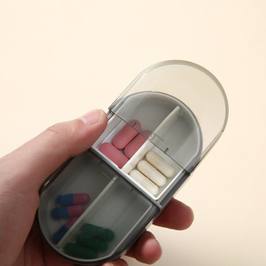 Nhà Máy Cung Cấp BPA Cấp Thực Phẩm Miễn Phí Chất Liệu Thuận Tiện Thuốc Tổ Chức Bốn Lần Một Ngày Thuốc Hộp - Product Image 4