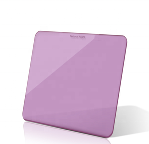 Настраиваемый дешевый круглый квадратный натуральный ночной фильтр, оптическое дидимовое стекло PNB586 BG20 150*150*2 мм - Product Image 1