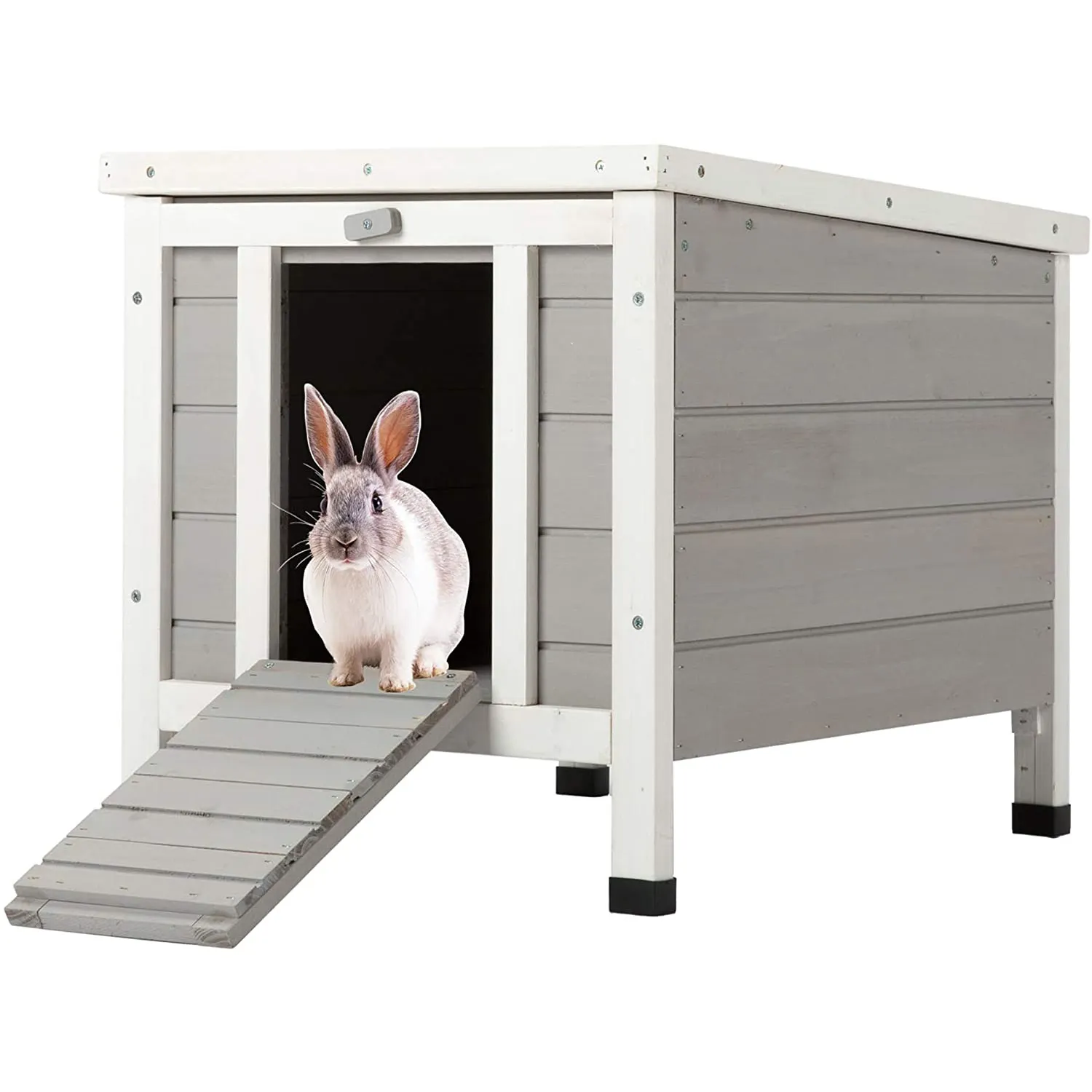 Niche en bois pour animaux domestiques, petite maison pour lapin, Cage pour chats, abri pour petits chiens