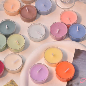 เทียนหอมมะพร้าวขนาดเล็ก ทำมือ ย่อยสลายได้ กลิ่นหอมหรูหรา สำหรับงานแต่งงาน งานดิวาลี วันวาเลนไทน์ วันเกิด ของขวัญ - Product Image 4