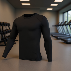 ชุดกีฬาเนสทรูสำหรับผู้ชาย แขนยาว ระบายอากาศได้ดี แห้งเร็ว เหมาะสำหรับออกกำลังกายในฤดูหนาว ชุดกีฬาสำหรับผู้ใหญ่ทั้งชายและหญิง - Product Image 2