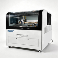 Découpeuse laser industrielle 2-en-1 à double faisceau (fibre et CO2) polyvalente pour l'acrylique, l'aluminium, le laiton, le verre, les métaux et les non-métaux