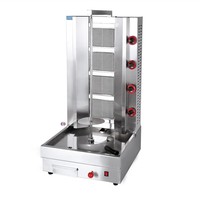 Appareil de cuisson au gaz et de poulet Shawarma, 4 brûleurs, Grill, vente en gros, livraison gratuite