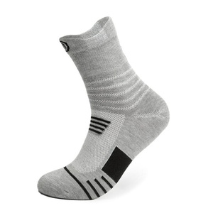 Chaussettes de sport en maille éponge, amorties, anti-humidité et réduisant la fatigue des pieds pour la course, la randonnée, le cyclisme et le basketball (vente en gros) - Product Image 5