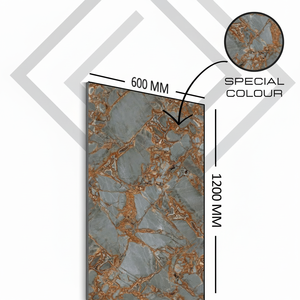 Exportateur de vente en vrac de haute qualité de carreaux de céramique en porcelaine irak irakien égyptien 60x120 cm haut brillant moderne salle de bain maison - Product Image 1