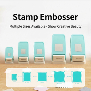 Pemotong Kertas Stempel Persegi Panjang, Alat Kerajinan Stempel, Pembuat Lubang Kartu Persegi, Pembuat Lubang Label, Alat Pembuat Lubang Stempel - Product Image 5