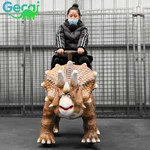 Dinosaurio Andante para Centros Comerciales, Atracción Animatrónica Mecánica Eléctrica, Dinosaurios de Tamaño <span class=keywords><strong>Real</strong></span>, Dinosaurio Tribal - Product Image 2