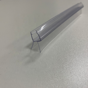 CRL <span class=keywords><strong>Design</strong></span> moderno doccia chiusura inferiore della <span class=keywords><strong>porta</strong></span> in plastica resistente guida inferiore con cancellazione trasparente - Product Image 5