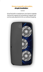 Localizador GPS para Automóvil Inteligente GT76B, Batería de Larga Duración de 10000 mAh, Rastreo de Vehículos Remoto en <span class=keywords><strong>Tiempo</strong></span> <span class=keywords><strong>Real</strong></span>, Diseño Magnético a Prueba de Agua, AKSH AIKA - Product Image 3
