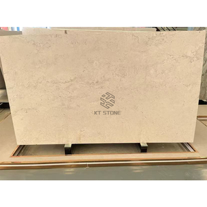 Panneau <span class=keywords><strong>de</strong></span> <span class=keywords><strong>travertin</strong></span> naturel résistant à l'humidité KT STONE, type plat, pour balcon, <span class=keywords><strong>terrasse</strong></span>, pavage intérieur/extérieur, marbre - Product Image 1