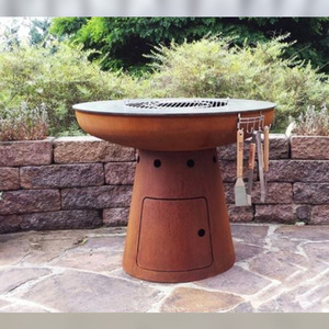 <span class=keywords><strong>2025</strong></span> bán sỉ giá rẻ vườn k J tốt hơn vườn cắm trại nướng mạ kẽm 80 cm thép ngoài trời hố lửa BBQ grills - Product Image 5