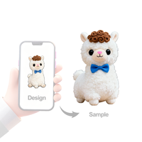 Jouets en peluche personnalisés sur mesure avec rembourrage en coton PP, matériau doux anti-stress - Créez votre propre adorable jouet en peluche