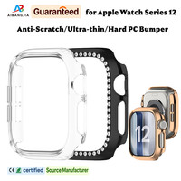 Coque de protection rigide pour Apple Watch 12 46 mm, cadre de protection ultra-fin pour accessoires IWatch 42 mm