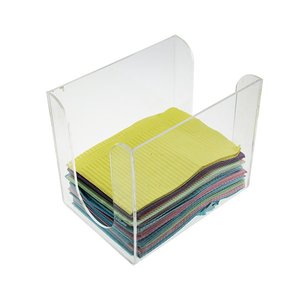 Caja de plástico transparente rectangular para guardar toallitas dentales, tipo vertical, para baño, para adultos - Product Image 4