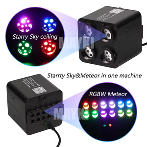 Kit de plafonnier de <span class=keywords><strong>voiture</strong></span> 36W 4 ports Twinkle RGBW effet étoile filante, contrôle par application, éclairage de plafond en fibre optique - Product Image 2