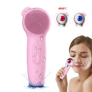 Electric Face Brush Handheld Silicone Scrub Brush for <strong>Facial</strong> <strong>Exfoliating</strong> Pore Cleaning Whitening Deep Cleansing <strong>Facial</strong> <strong>Tool</strong> - Product Image 2