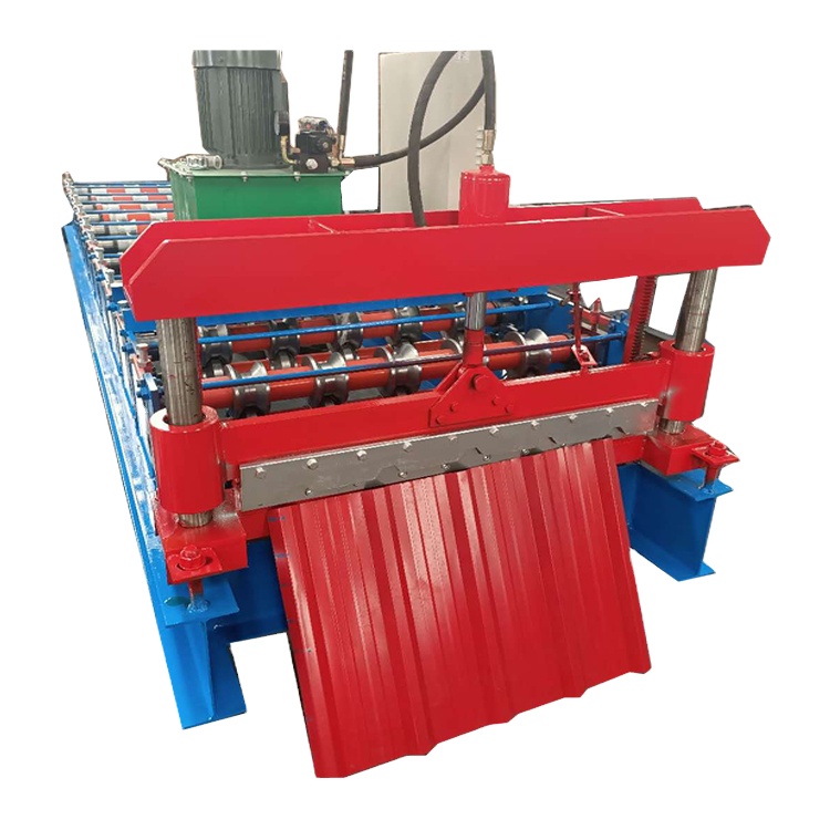 Кровельный лист гофрированный железный лист Профилегибочная машина для производства профилегибочная машина