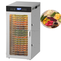 Nieuwste Fruit Dehydrator Groente Fruit Dehydrator Machine Commerciële Fruit Vlees Droger Dehydrator Machine Apparatuur