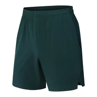 Shorts de sport décontractés pour hommes en gros, séchage rapide, coupe-vent, anti-UV, en polyester et élasthanne, taille élastique, pour l'entraînement sportif