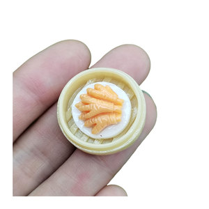 100 pièces de nourriture miniature pour poupées : nourriture chinoise, maïs vapeur, œufs, pattes de poulet – Ensemble de jeu pour maison de poupée, jouets de cuisine pour maison de poupée - Product Image 6