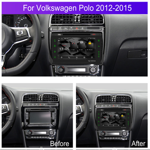 Podofo Cornice Pannello Cruscotto 10.1'' Speciale per <span class=keywords><strong>Volkswagen</strong></span> <span class=keywords><strong>Polo</strong></span> 2012 2013 <span class=keywords><strong>2014</strong></span> 2015 Ingrosso OEM/ODM - Product Image 4