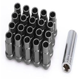 Lug Nuts 48mm Aluminum Alloy M12x1.5 19mm Across <b>Flats</b> For Toyota Car Modification - Product Image 2