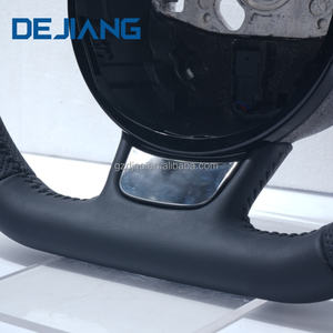 <span class=keywords><strong>Volante</strong></span> Deportivo Semi-Perforado para <span class=keywords><strong>Audi</strong></span> S6 S7 <span class=keywords><strong>A4</strong></span> A5 A6 A7 Q3 A3 S3 S8 R8 Q5 Q8 <span class=keywords><strong>S</strong></span>-<span class=keywords><strong>Line</strong></span>, Base Plana de Cuero, Plug-and-play - Product Image 4