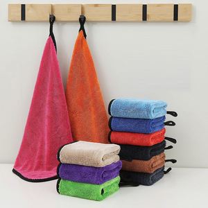 Serviette en microfibre absorbante de qualité supérieure, tressée, 600G, épaisse, pour le lavage et le nettoyage des voitures, vente en gros - Product Image 1