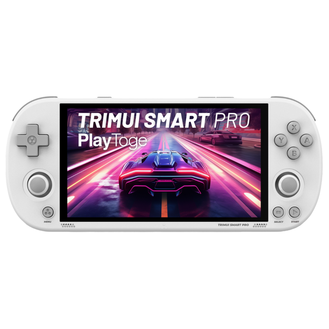 Trimui Smart Pro Handheld Game Console Open Source Linux Touchscreen 4.96-inch IPS Screen 1280x720 5000mAh Built-in Emulators